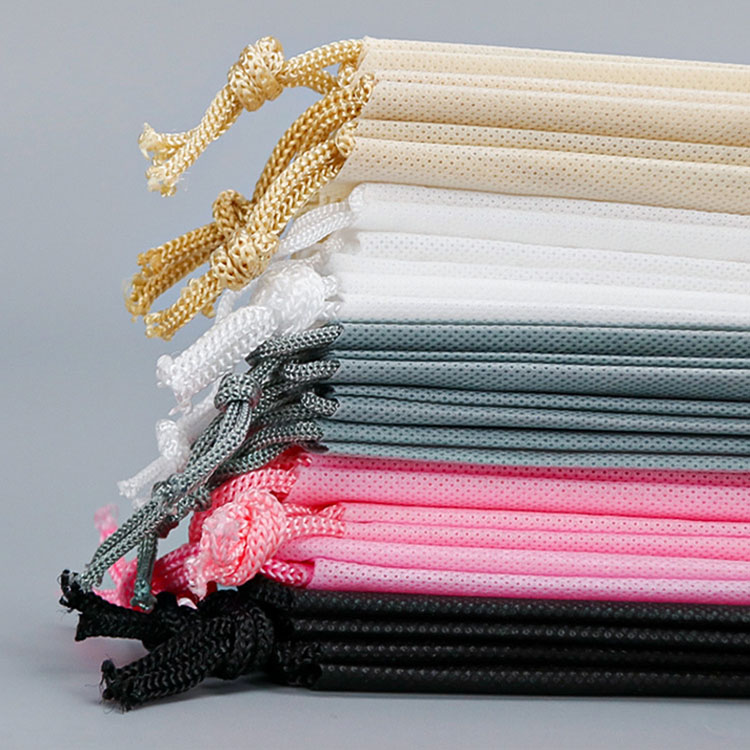 Multi size and colors non-woven drawstring bag