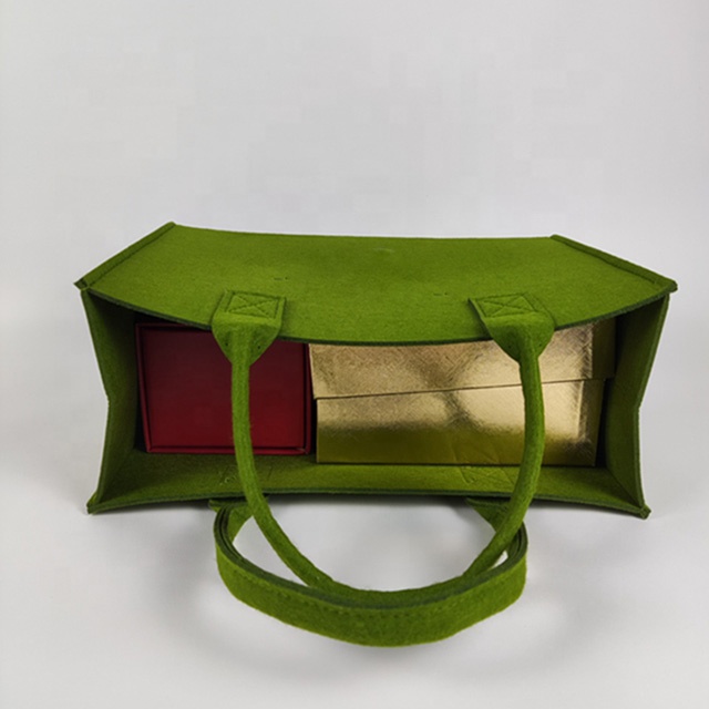 Tote Bags With Rope Handle Portable Tote Bag With Felt