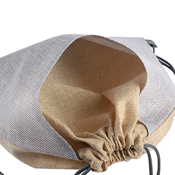 Gray Non Woven Drawstring Bag