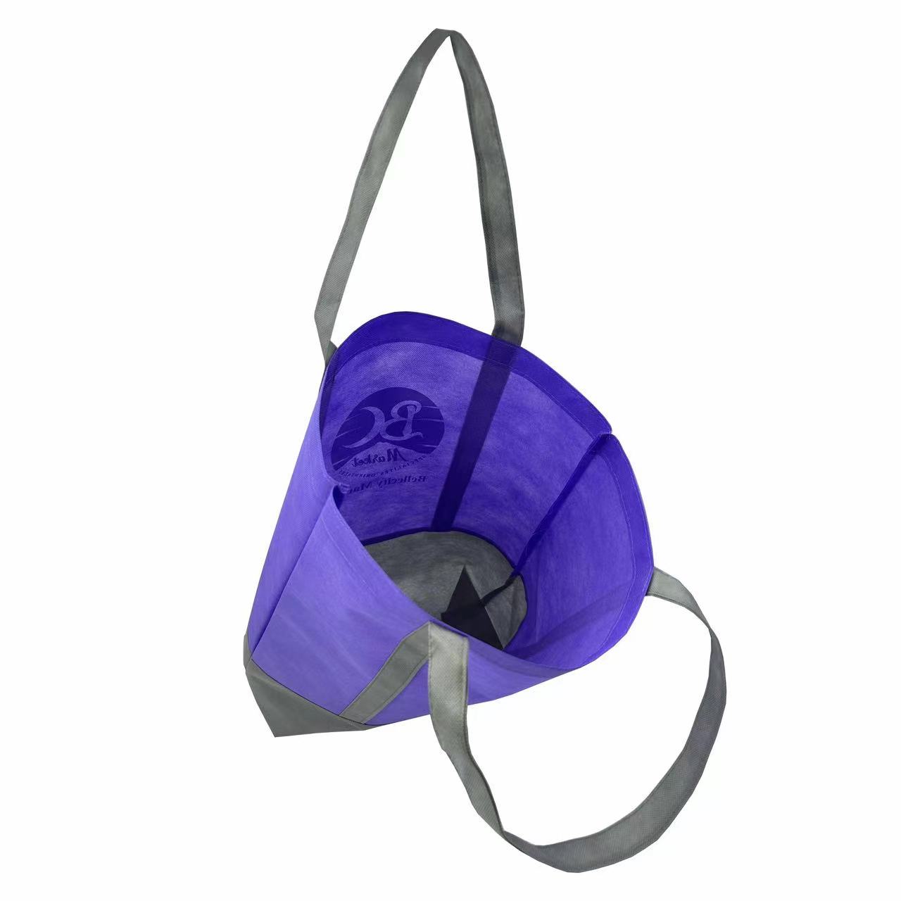Multiple color scheme non woven shopping handbag