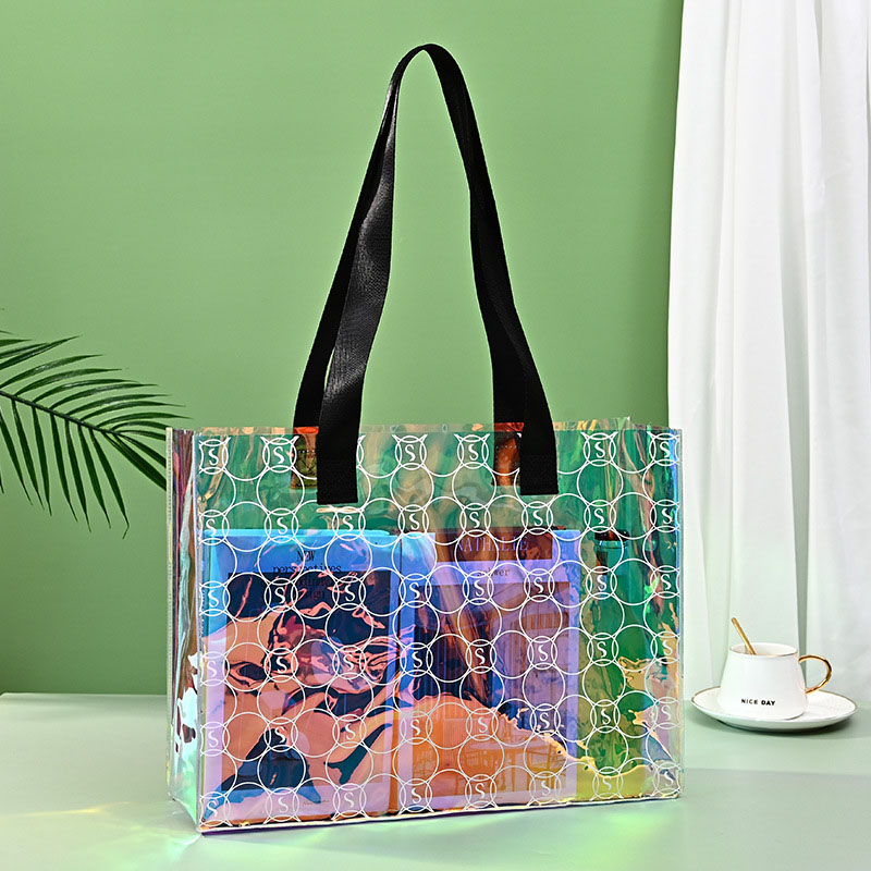 Laser Pvc Tote Bag