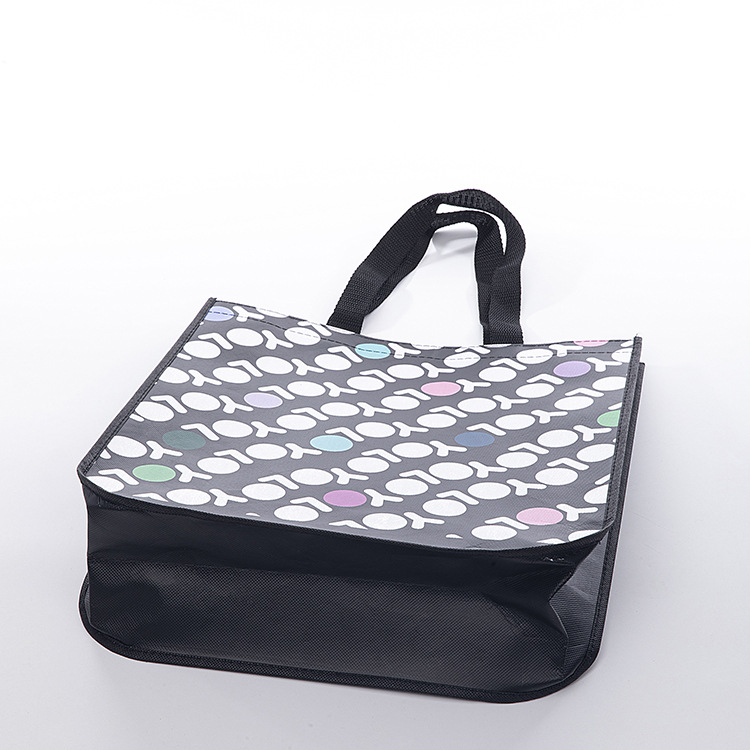 Non woven fabric coated handbag