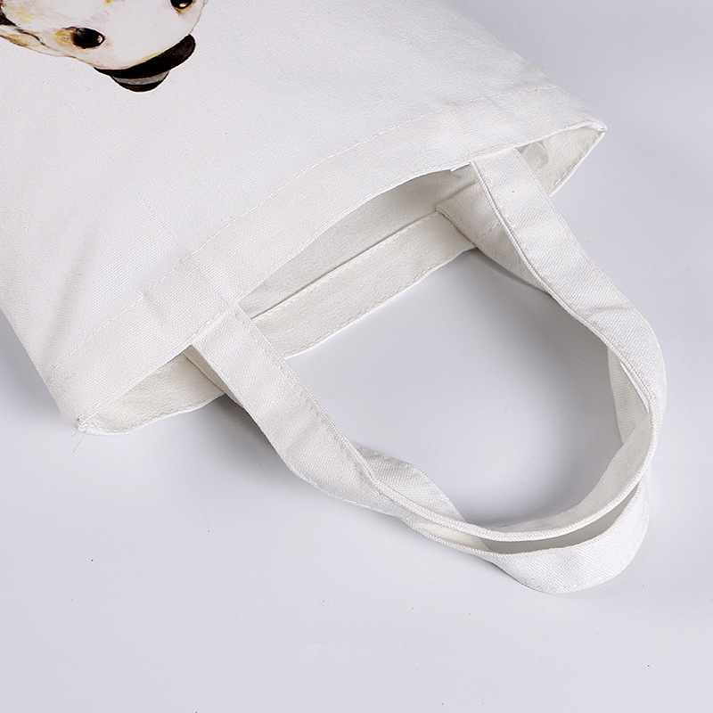 Recycled plain Canvas tote bag
