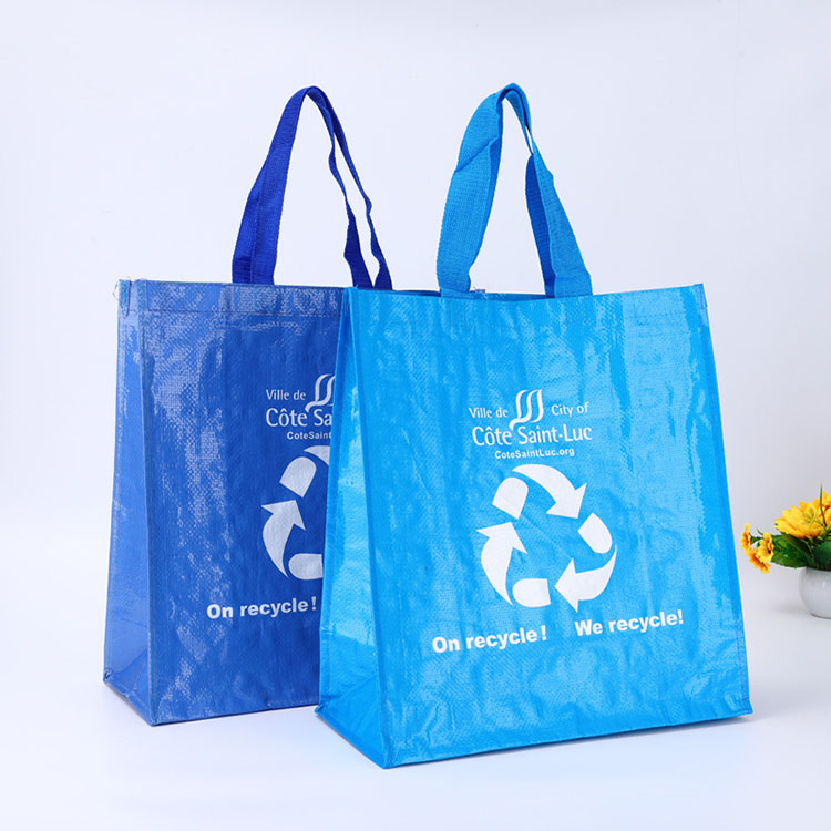 Waterproof PP Woven Tote Bag