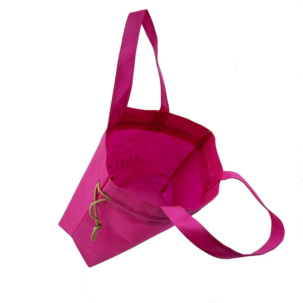 Non Woven fabric Drawstring Pouch Dust Bag