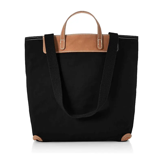 Custom Large Capacity Reusable Custom Logo Canvas Women's Bag New Fashion Ecological Shopping Bag