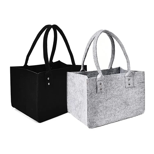 Color Felt tote bag