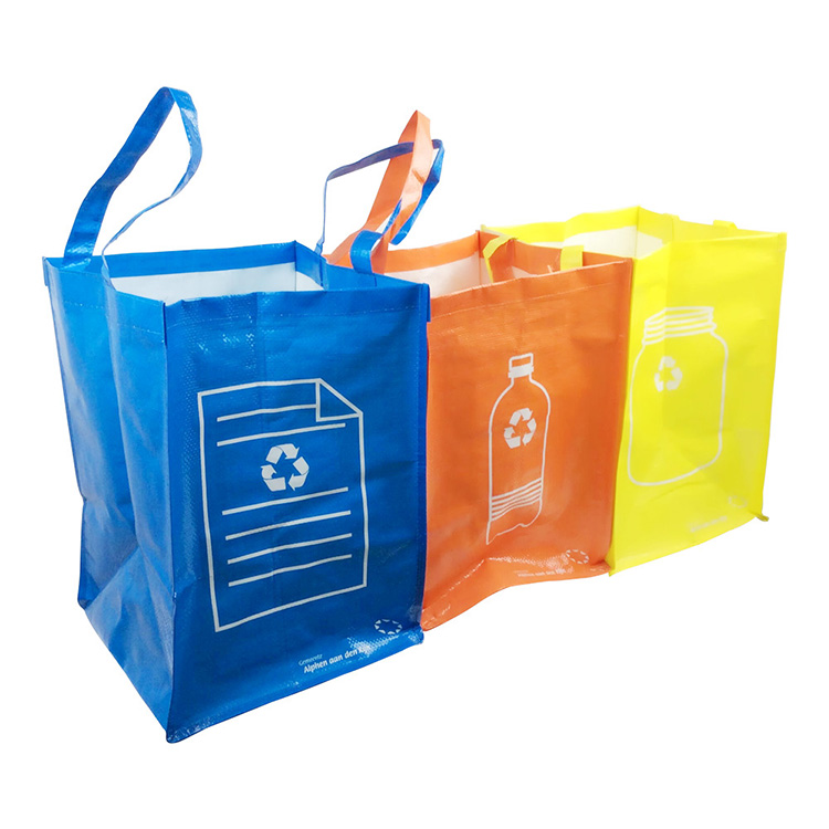 3 Bags PP Woven Trash Bag