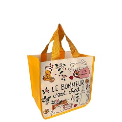 Non-woven coated handbag