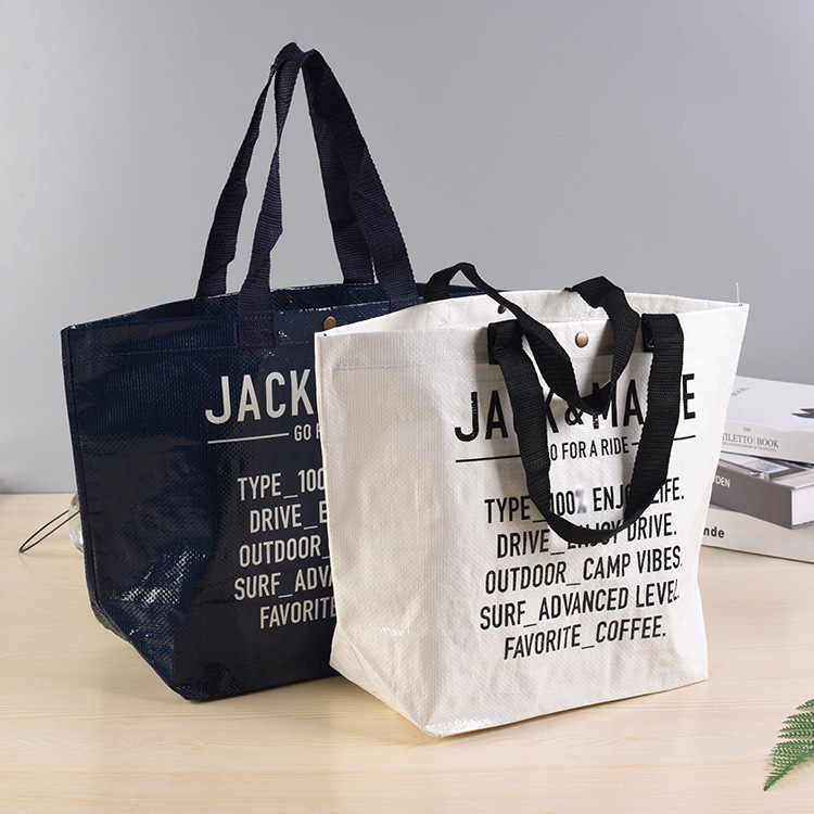Large Capacity Laminated PP Woven Tote Bag