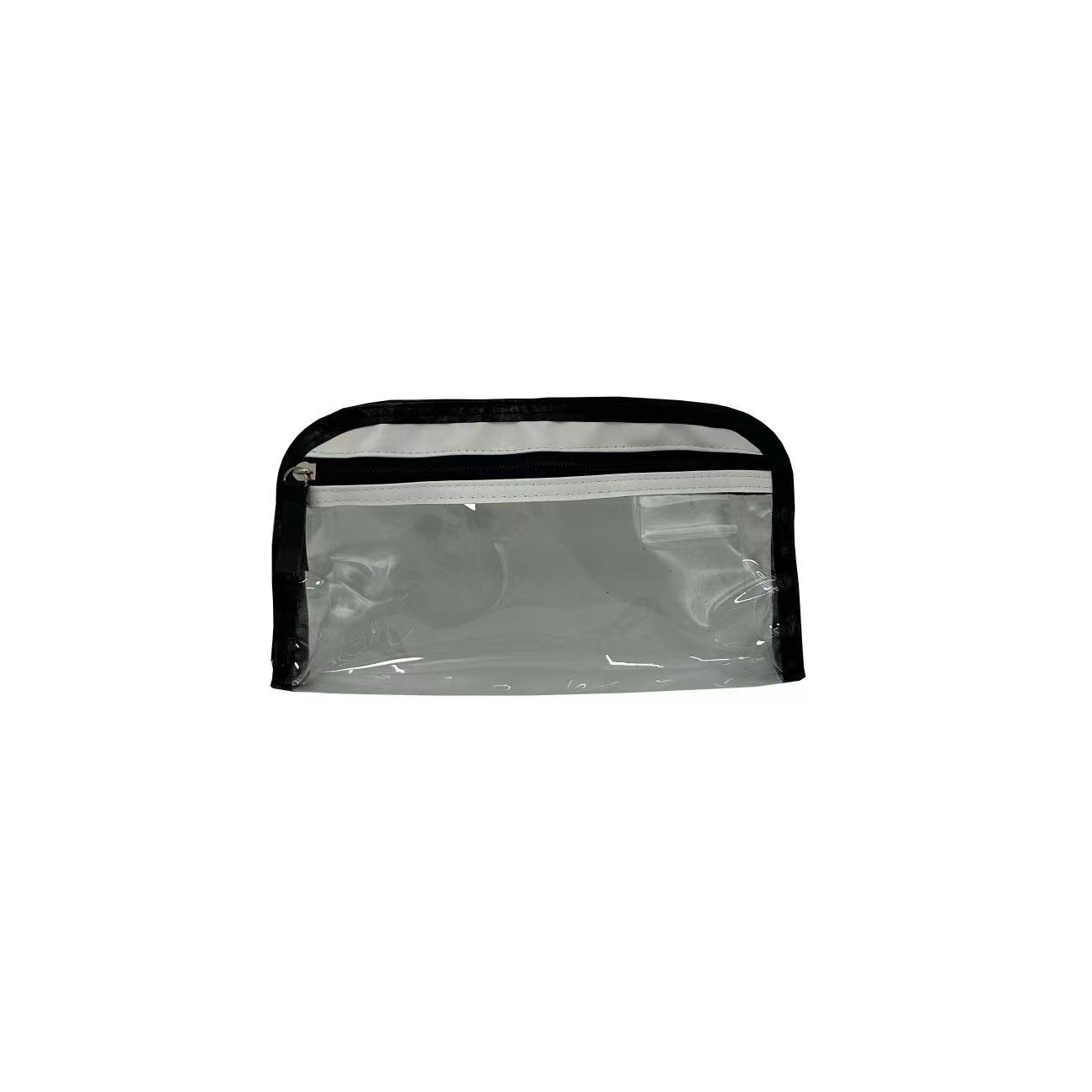 Cosmetic organizing bags with zipper
