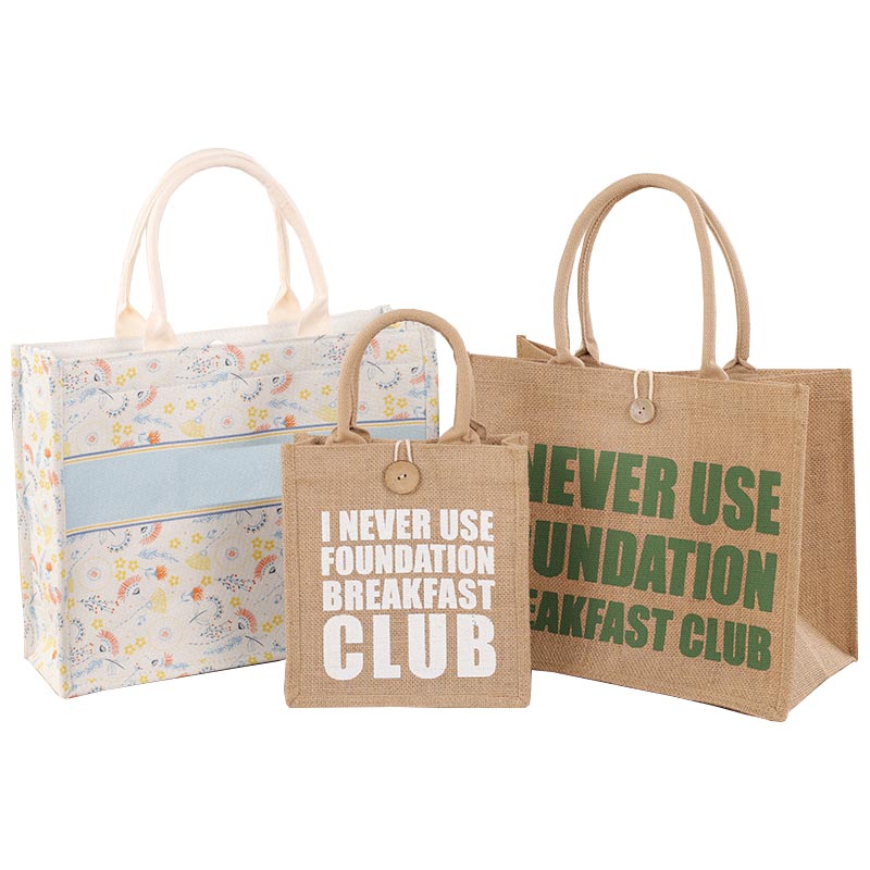 Environment Jute Burlap Bag