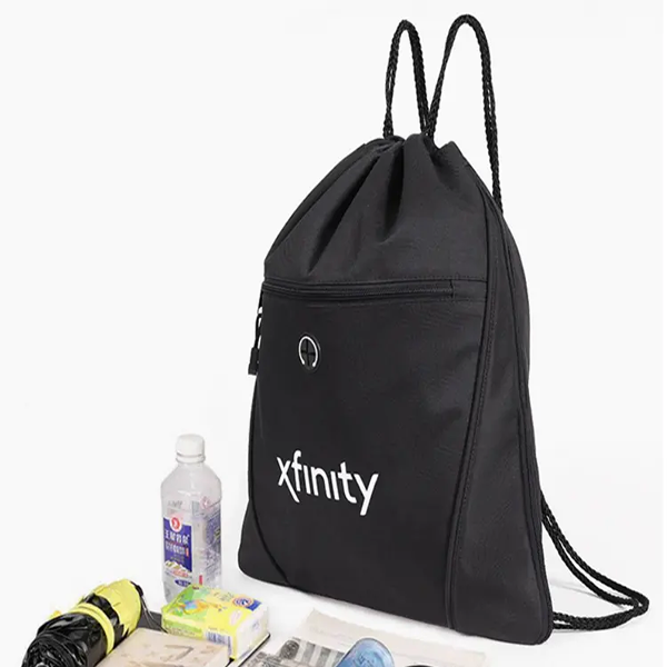 Polyester Fashion Drawstring bag
