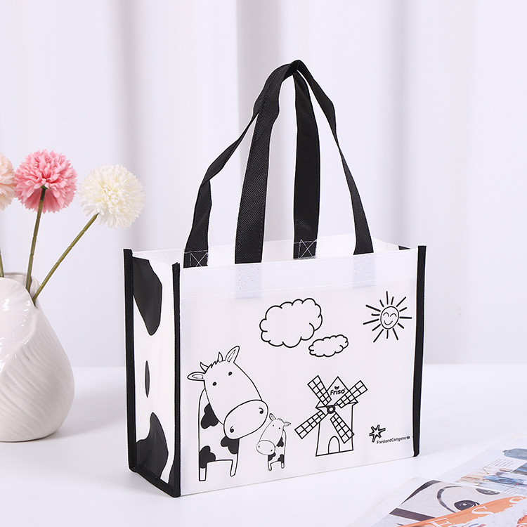 Laminated Non Woven Tote Shopping Bag