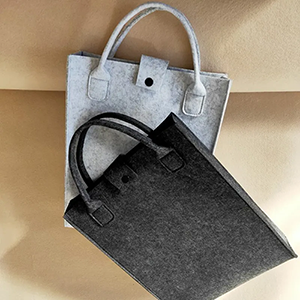 Color Felt tote bag