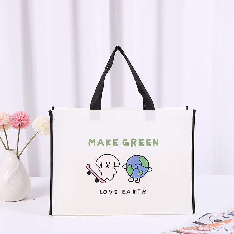 Laminated Non Woven Tote Shopping Bag