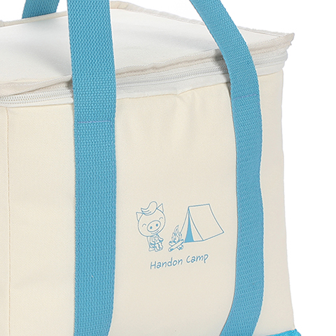 White Lunch Cooler Bag