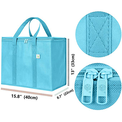 Sea blue Cooler lunch Bag
