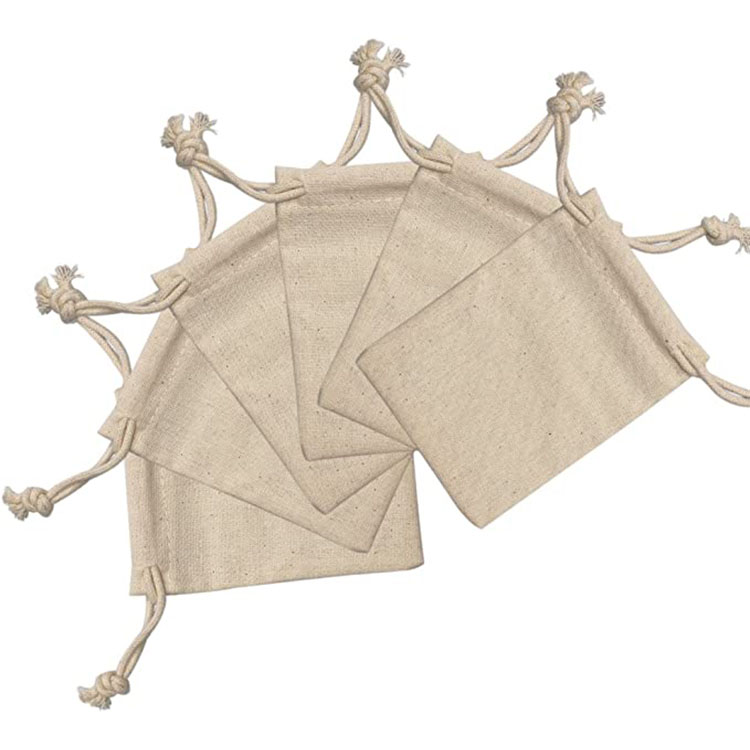 Durable Cotton Canvas Drawstring Bag