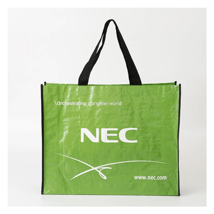 Environmentally friendly shopping pp woven bag