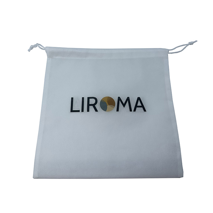 Non woven dustproof storage drawstring bag