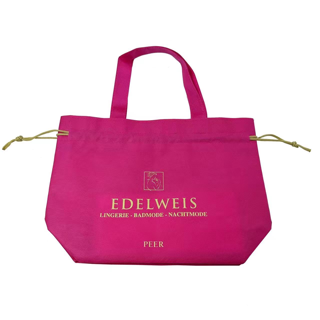 Non Woven fabric Drawstring Pouch Dust Bag
