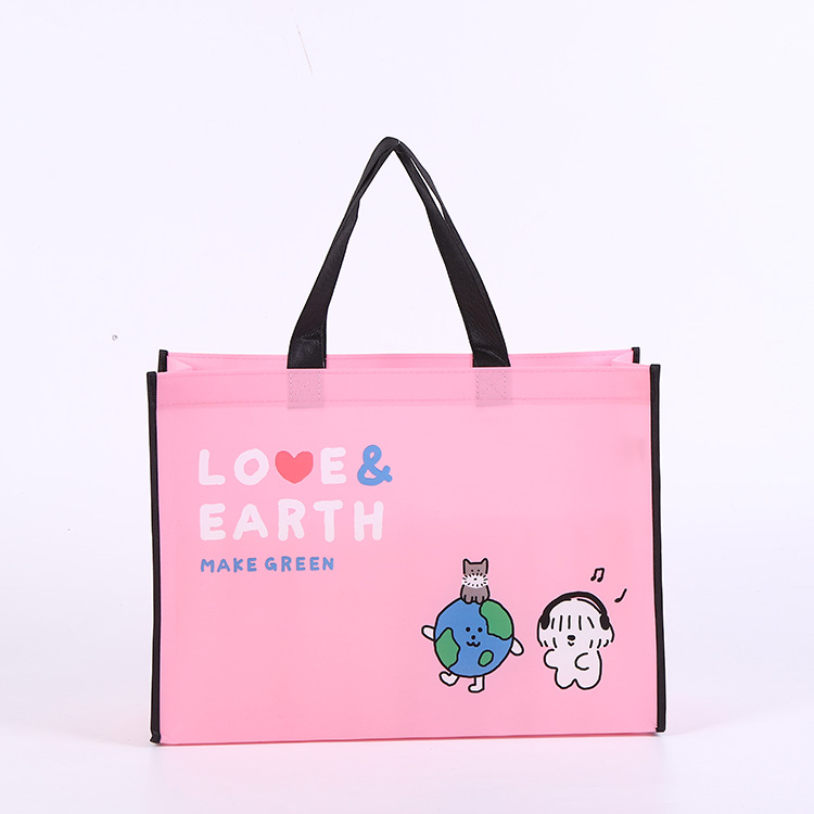 Laminated Non Woven Tote Shopping Bag