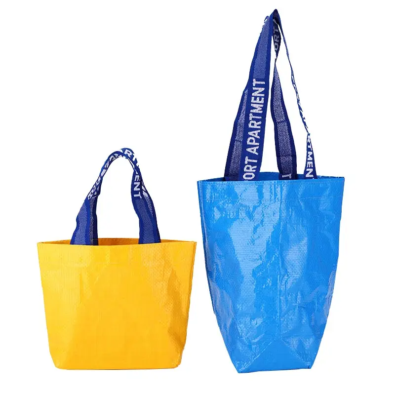 Promotional Custom Logo Laminated Recycled PP Woven Garbage Bags