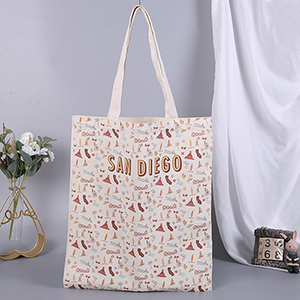 Reusable organic Canvas tote bag