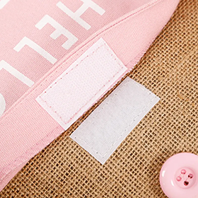 Printed letter Jute Tote Bag
