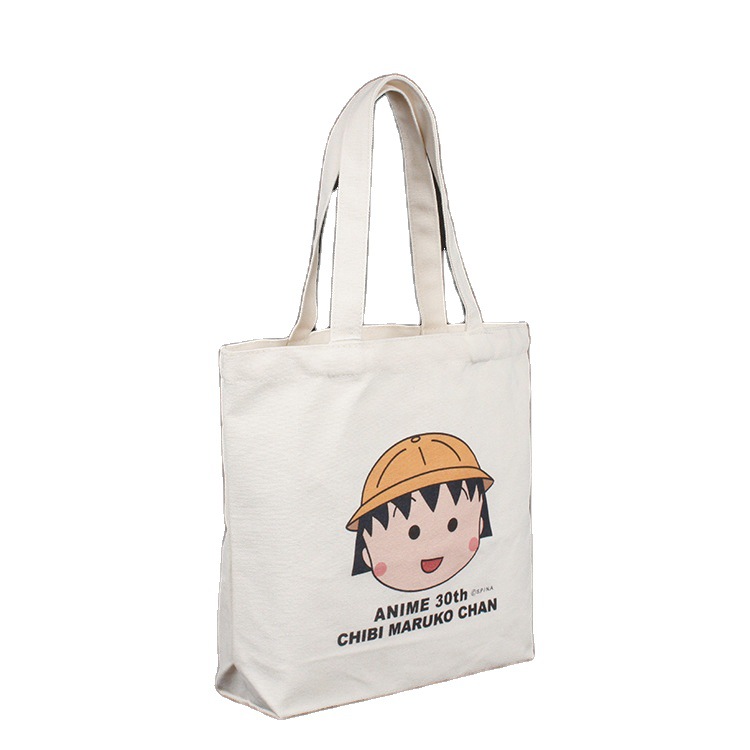 Cartoon Canvas Tote Bag