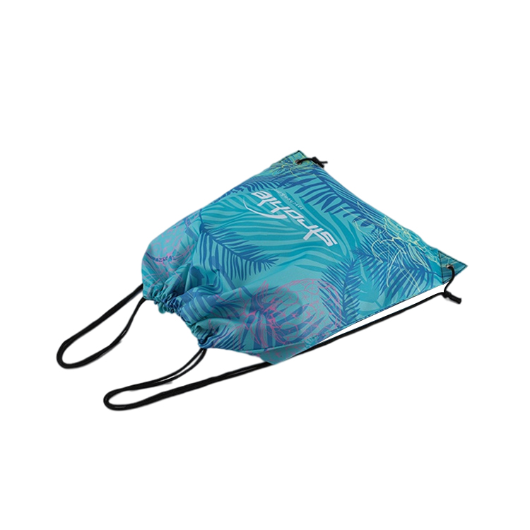 Hawaiian 210D Polyester Drawstring Bag