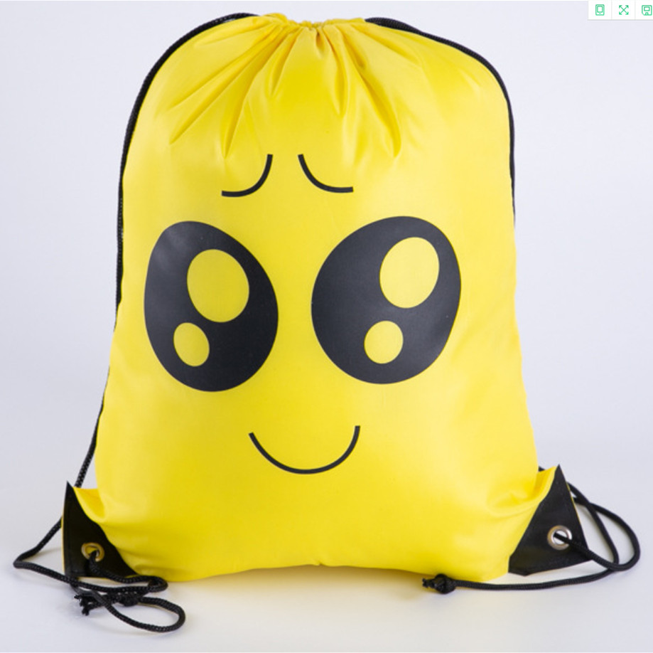 Cartoon cute Drawstring bag