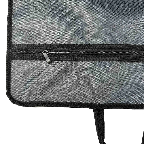 Art Collection Drawing Sketch Bag with Handle, with Zipper and Pocket, Suitable for Student Artists in Black