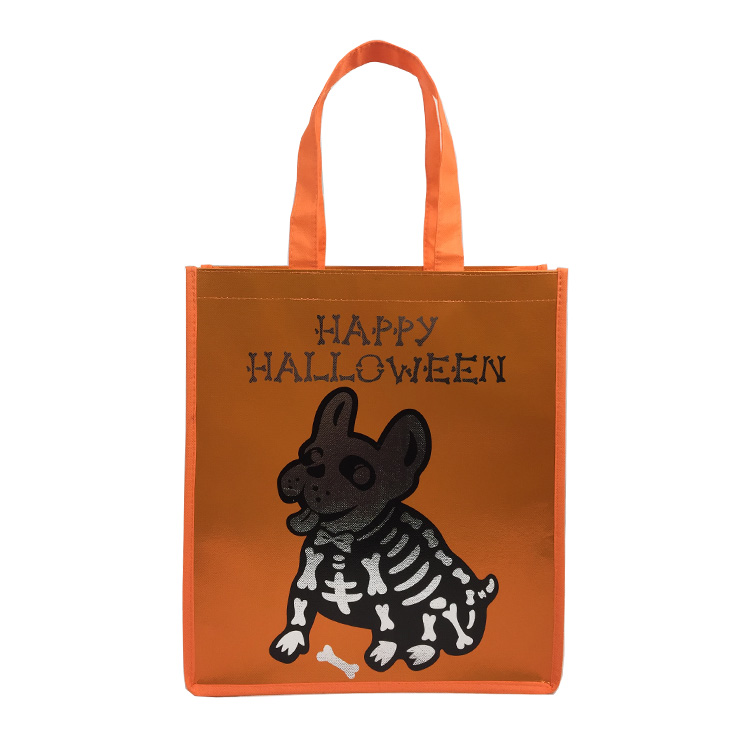 Orange Non Woven laminated Bag