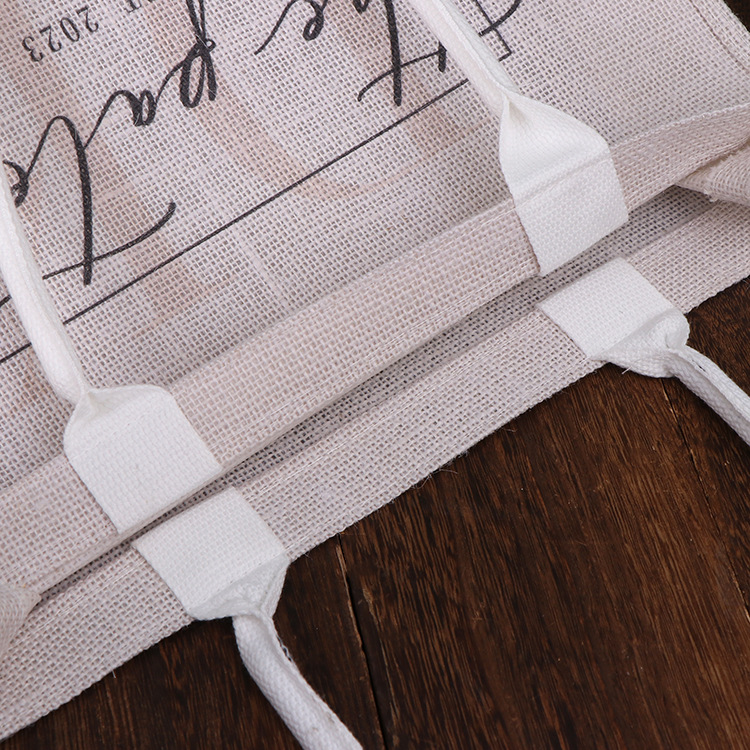 Reusable Jute Burlap Bag