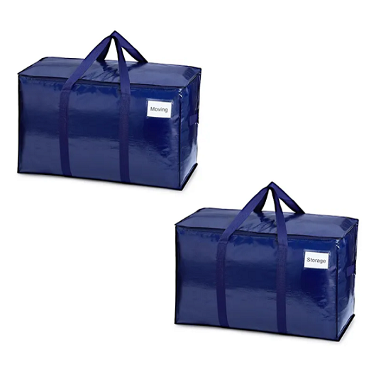 Promotional waterproof shopping tote bag Foldable laminated PP woven bag