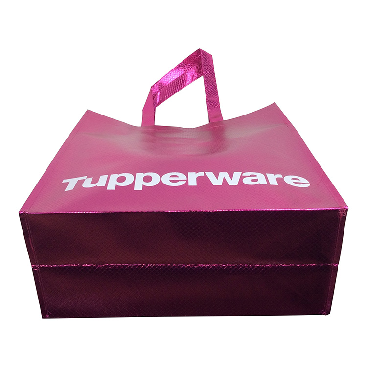Metallic Laminated Non Woven Tote Bag