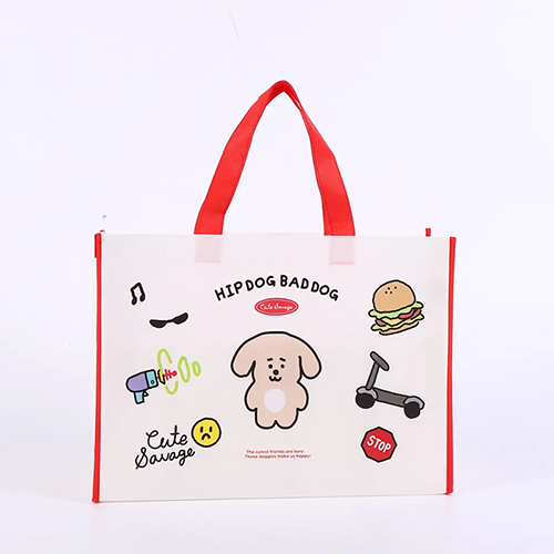 Cartoon Non Woven tote Bag