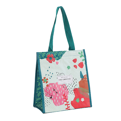 Recycled cooler tote bag