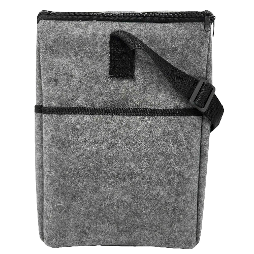 Insulated Lunch Bags for Work, Office and School Picnics, Lunch Cooler Bags, Leak-proof Lunch Felt Bags, with Adjustable Shoulder Straps