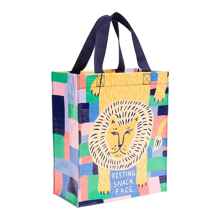 Printed PP Woven Shopping Tote Bag