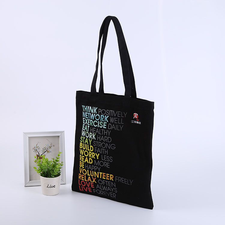 Cotton Canvas Tote Shopping Bag