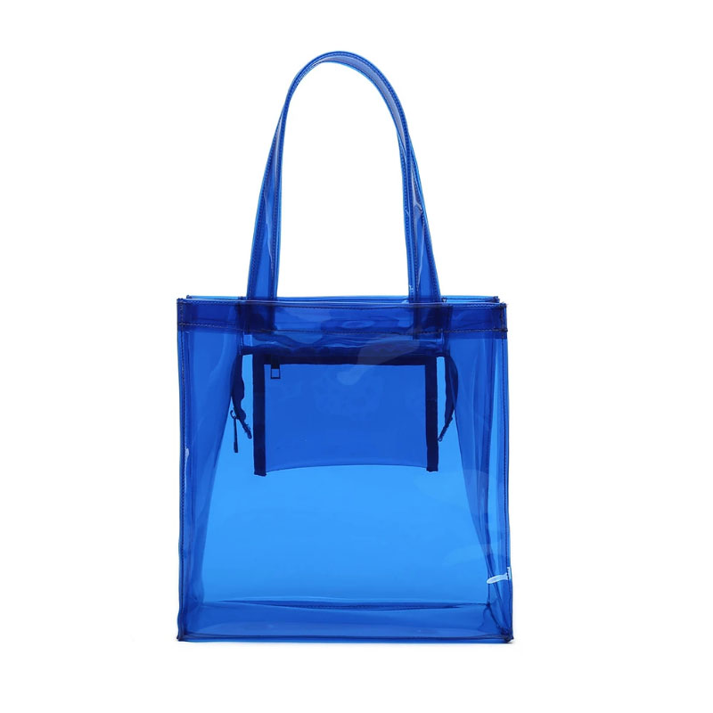 Colorful PVC Tote Zipper Bag