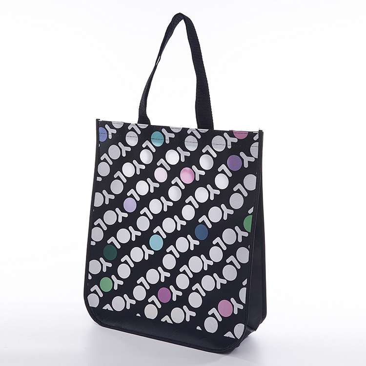 Non woven fabric coated handbag