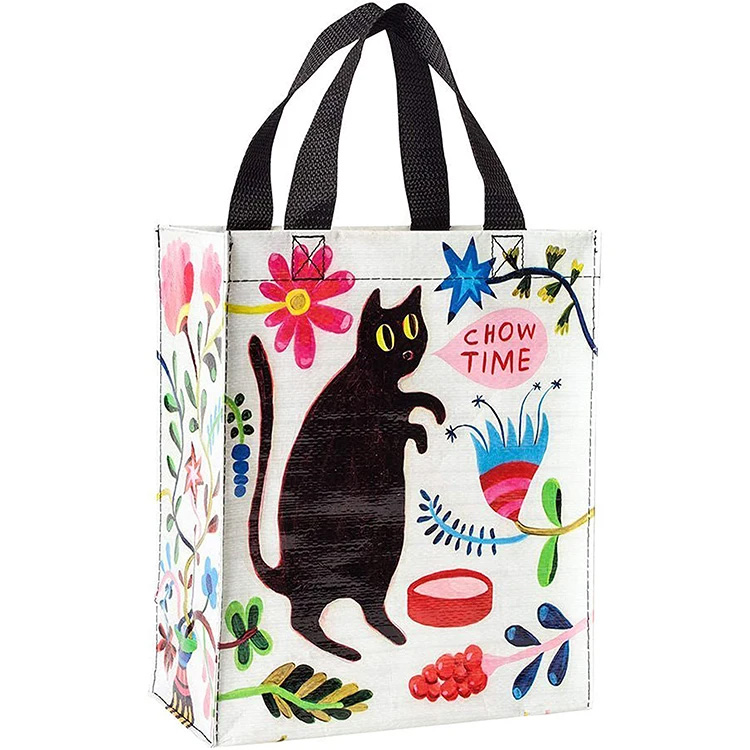 Printed PP Woven Shopping Tote Bag