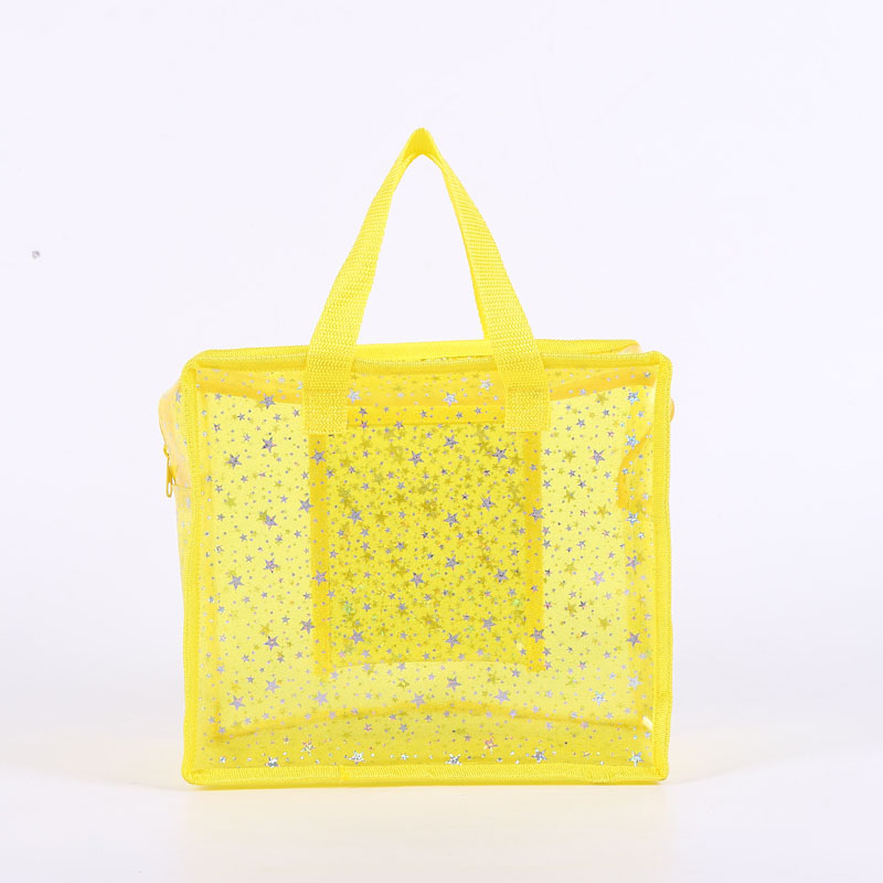 Travel Packaging PVC Zipper Tote Bag