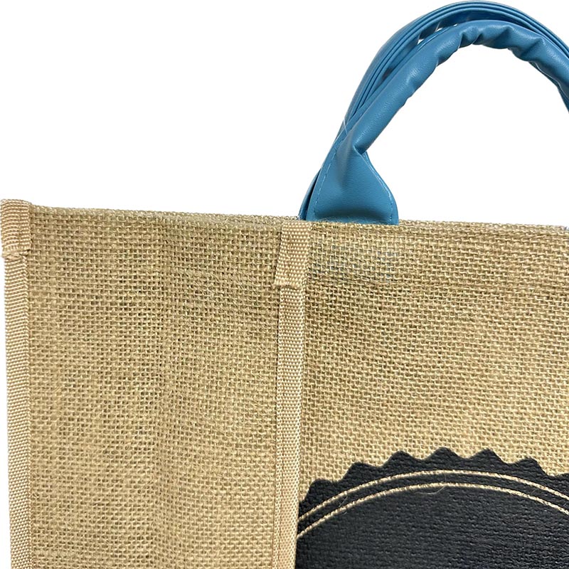 Recycled Jute Burlap Tote Bag