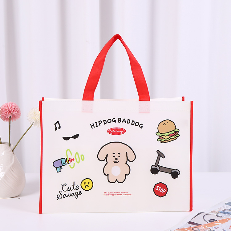 Laminated Non Woven Tote Shopping Bag