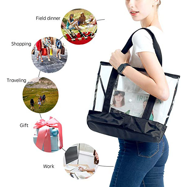 Large Capacity Pvc Tote Bag